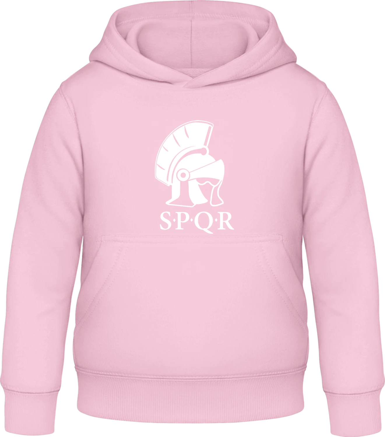 SPQR Roman - Baby pink Awdis Hoodie Kids - Front