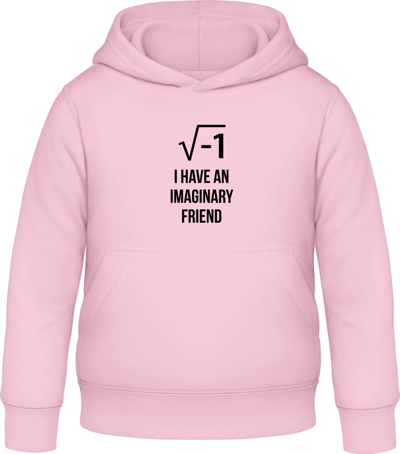 Imaginary Friend - Baby pink Awdis Hoodie Kids - Front