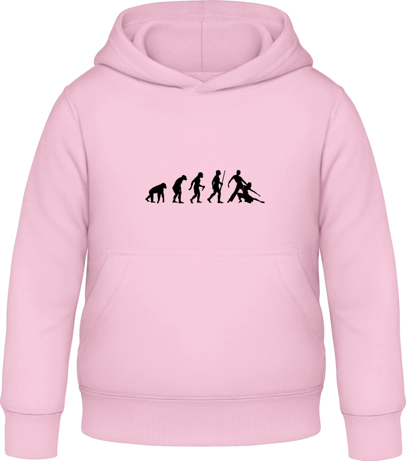 Salsa Tango Evolution - Baby pink Awdis Hoodie Kids - Front