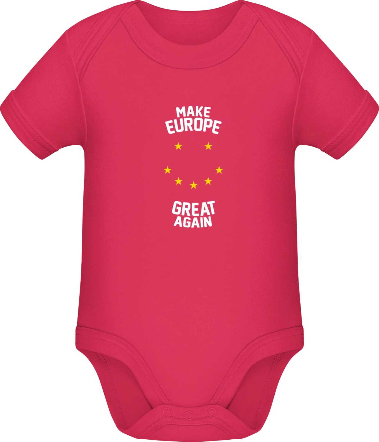 Make Europe Great Again - Sorbet Sonar SSL organic babybodsuit - Front