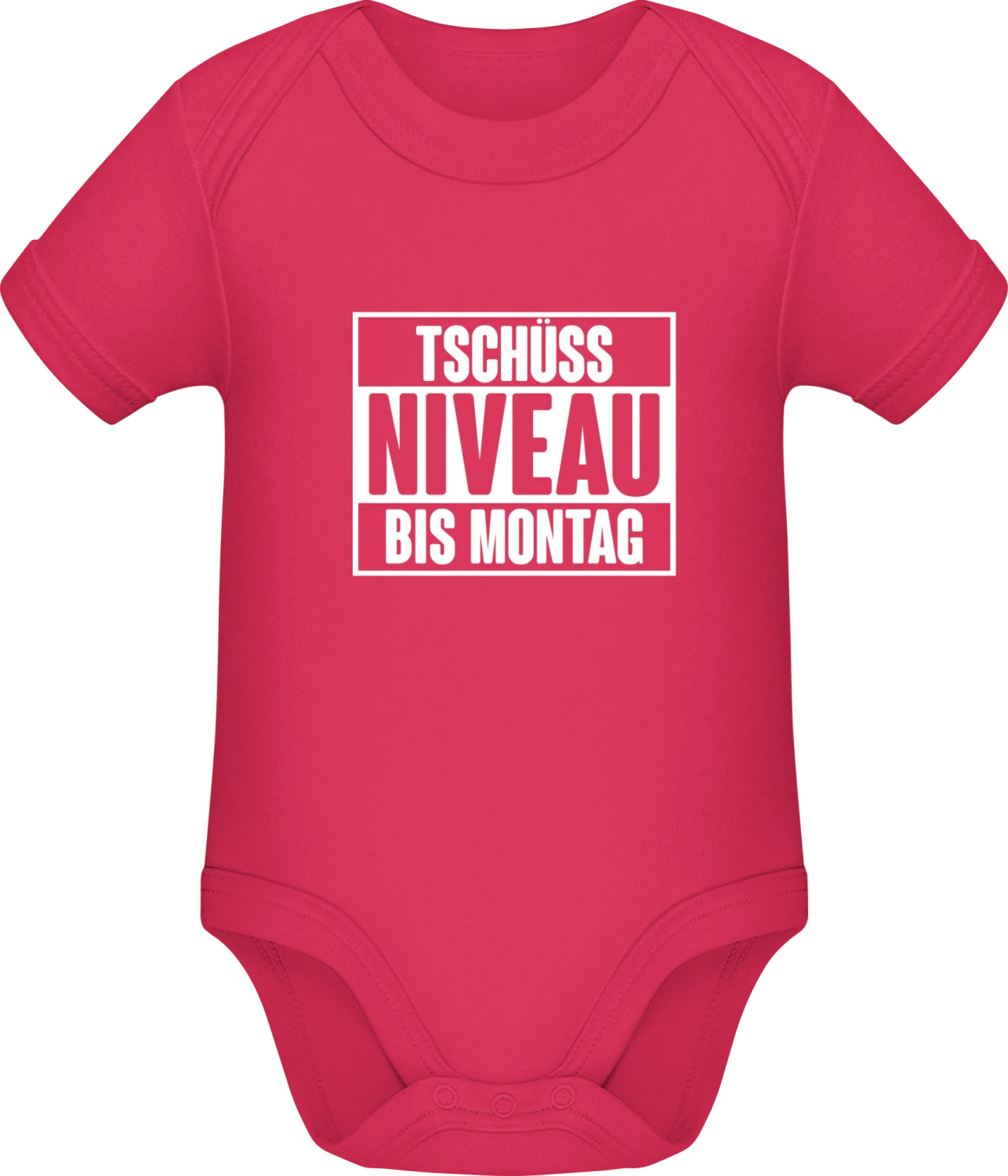 Tschüss Niveau bis Montag - Sorbet Sonar SSL organic babybodsuit - Front