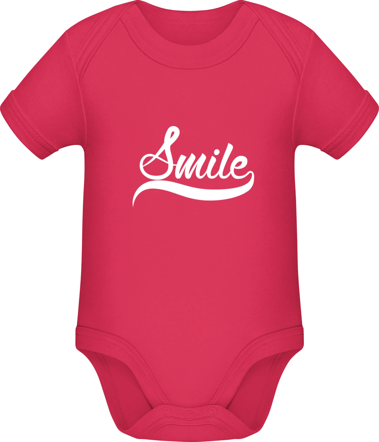 Smile Logo - Sorbet Sonar SSL organic babybodsuit - Front