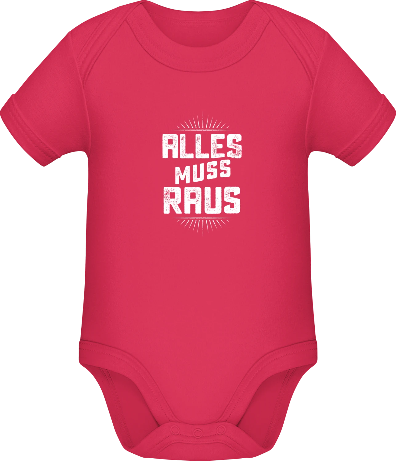 Alles muss raus - Sorbet Sonar SSL organic babybodsuit - Front