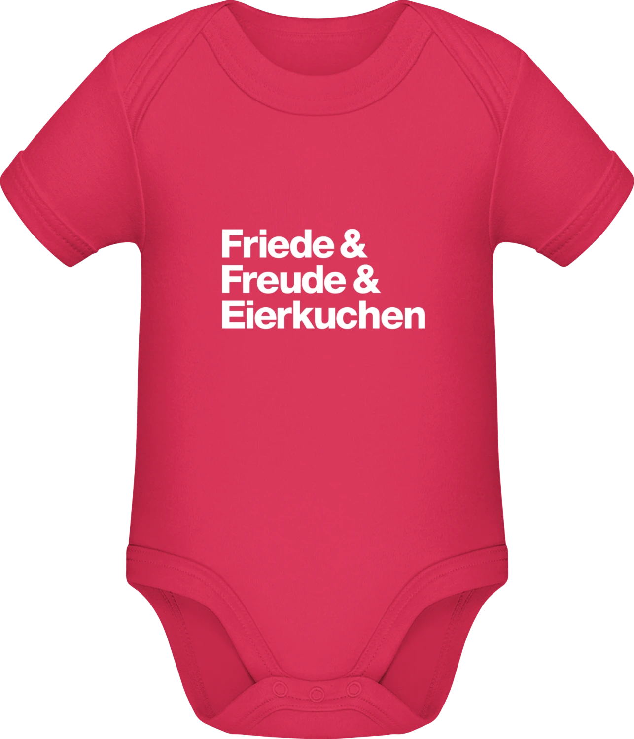 Friede Freude Eierkuchen - Sorbet Sonar SSL organic babybodsuit - Front