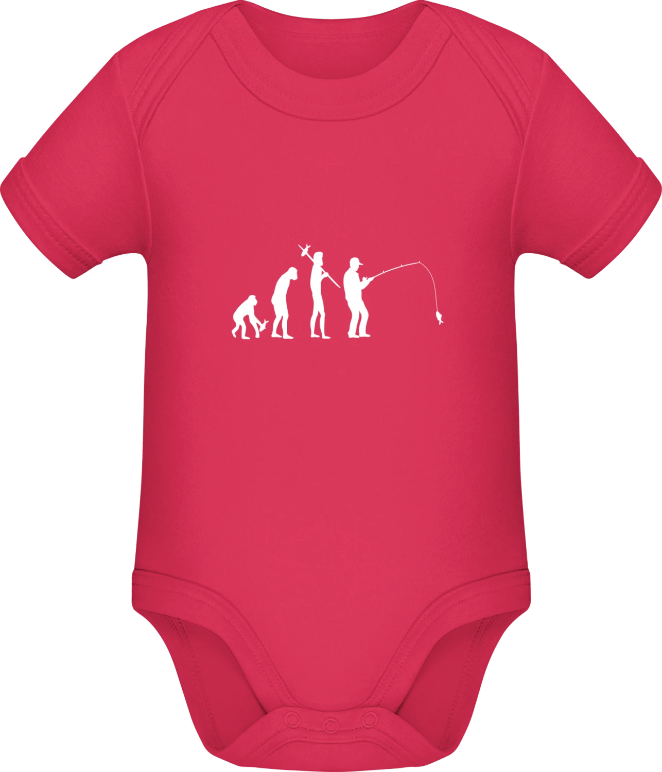 Fishing Evolution - Sorbet Sonar SSL organic babybodsuit - Front