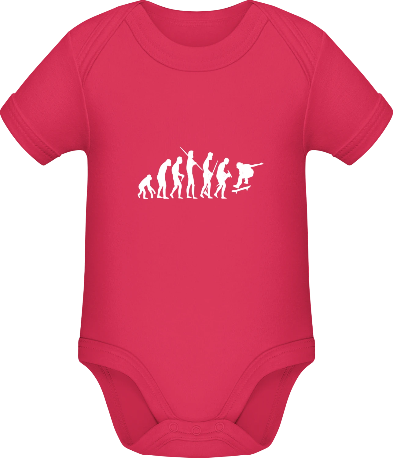 Skate Evolution - Sorbet Sonar SSL organic babybodsuit - Front