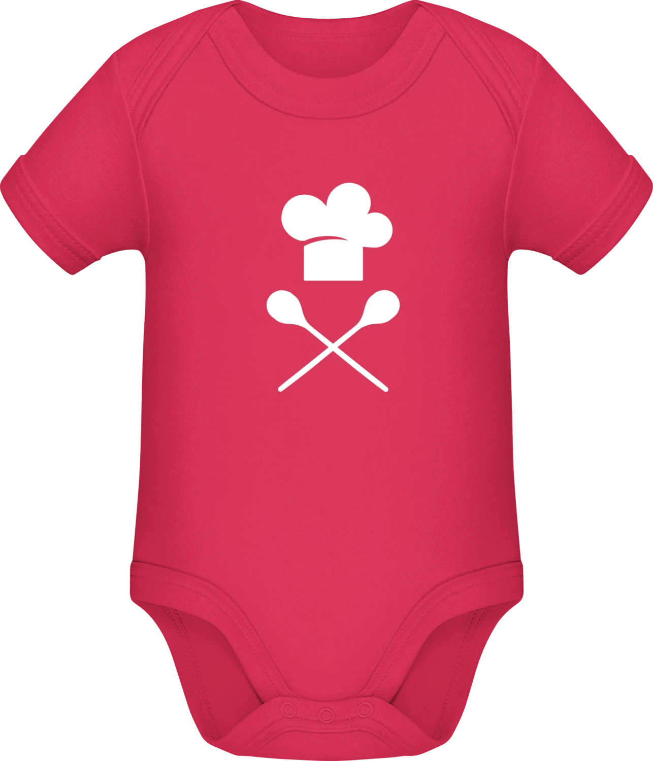 Cook Logo - Sorbet Sonar SSL organic babybodsuit - Front