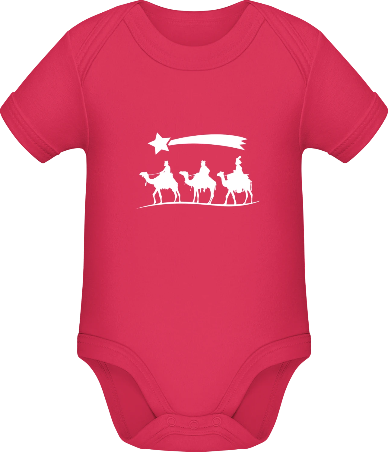 Magic Kings Star - Sorbet Sonar SSL organic babybodsuit - Front