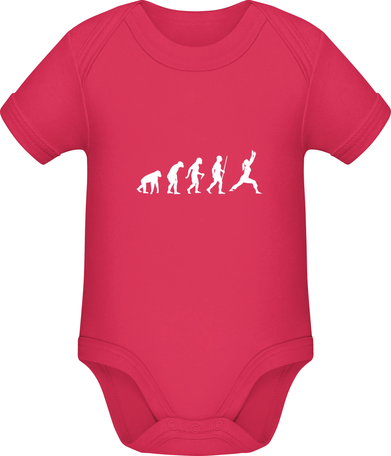 Yoga Evolution - Sorbet Sonar SSL organic babybodsuit - Front