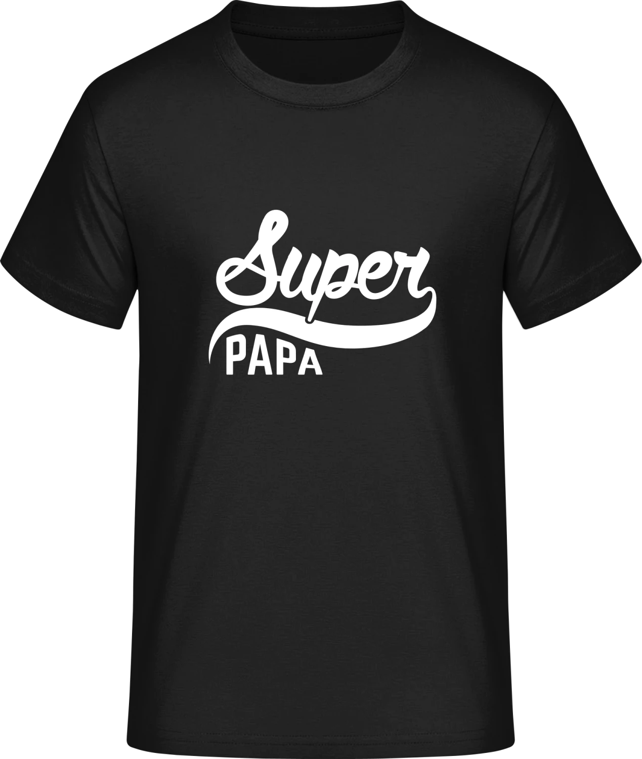 Super Papa Retro - Front_Schwarz