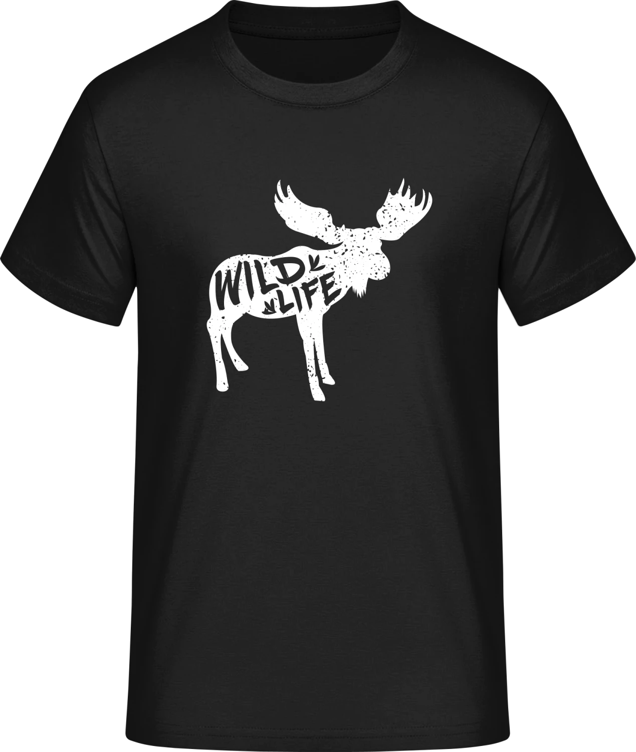 Wild Life Moose - Front_Schwarz