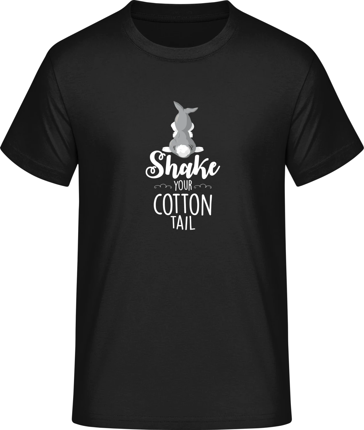 Shake your Cotton Tail - Front_Schwarz