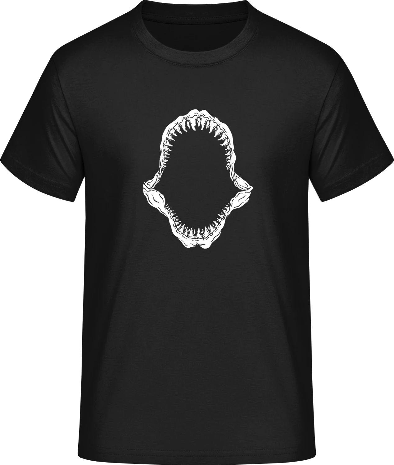 Shark Teeth - Front_Schwarz