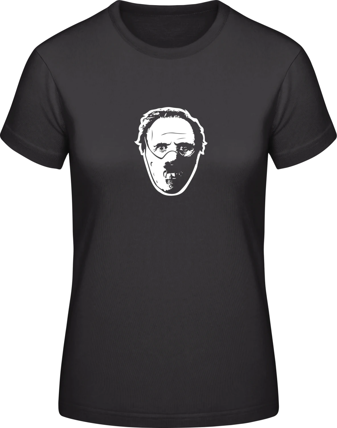 Hannibal Lecter - Black #E190 women T-Shirt - Front