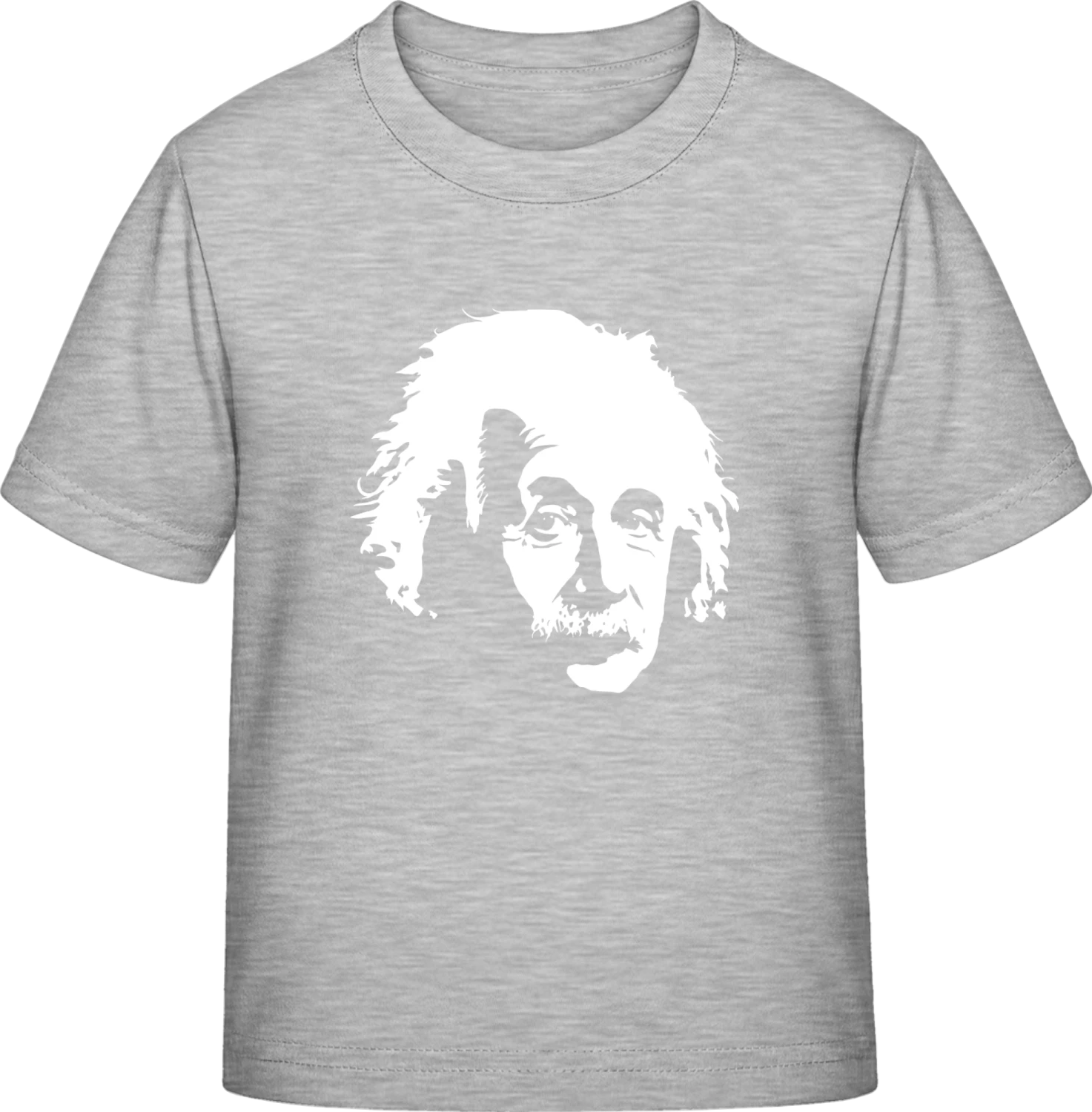 Einstein Face - Sky Grey Exact 190 Kids - Front