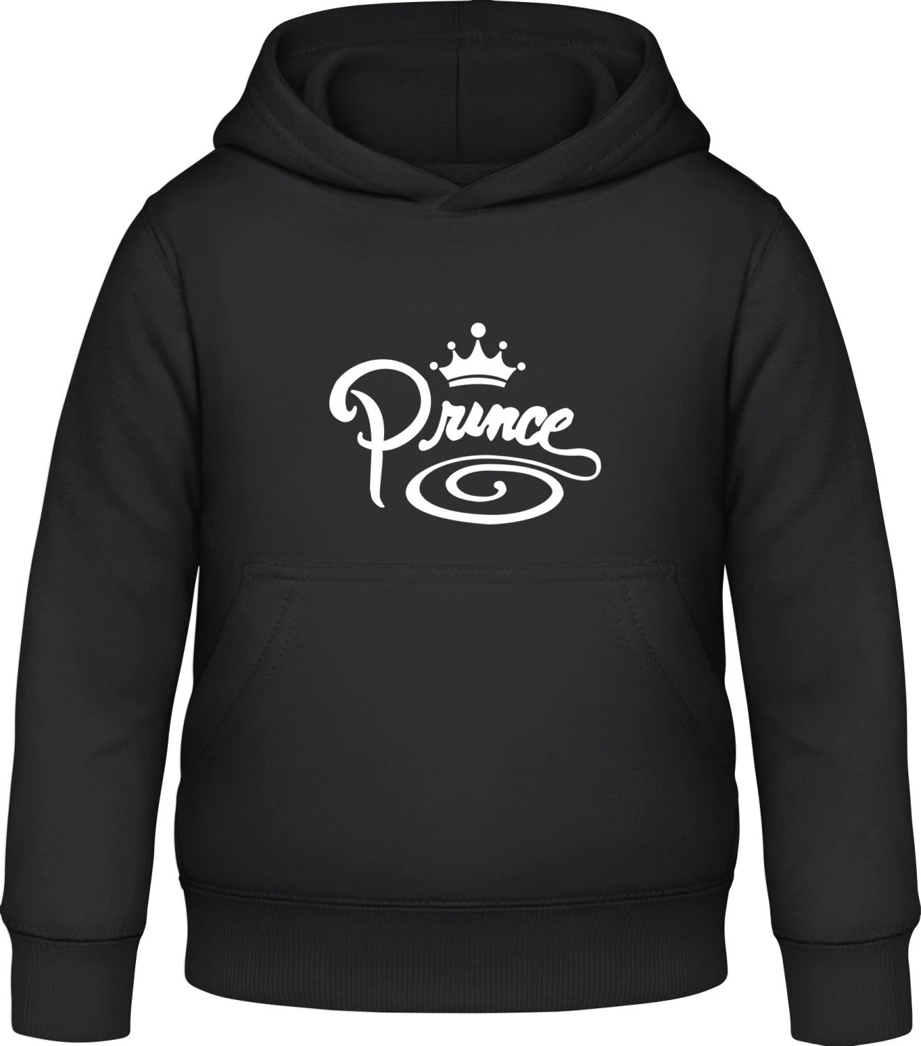 Prince - Black Awdis Hoodie Kids - Front