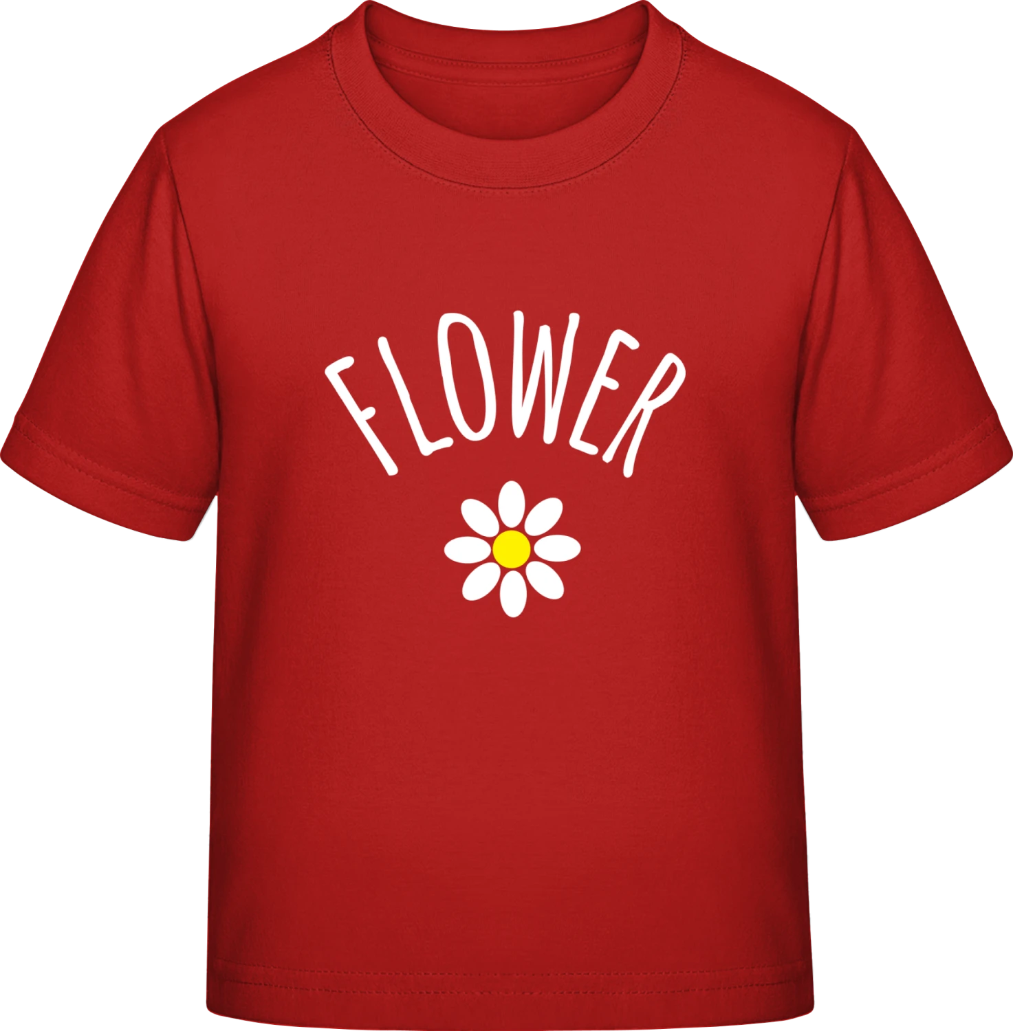 Flower Nickname - Red Exact 190 Kids - Front