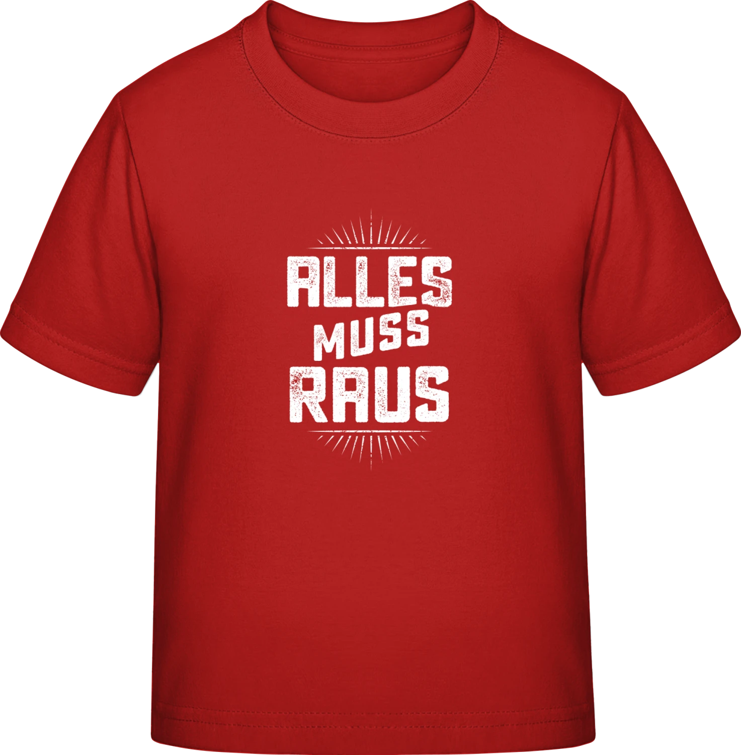 Alles muss raus - Red Exact 190 Kids - Front