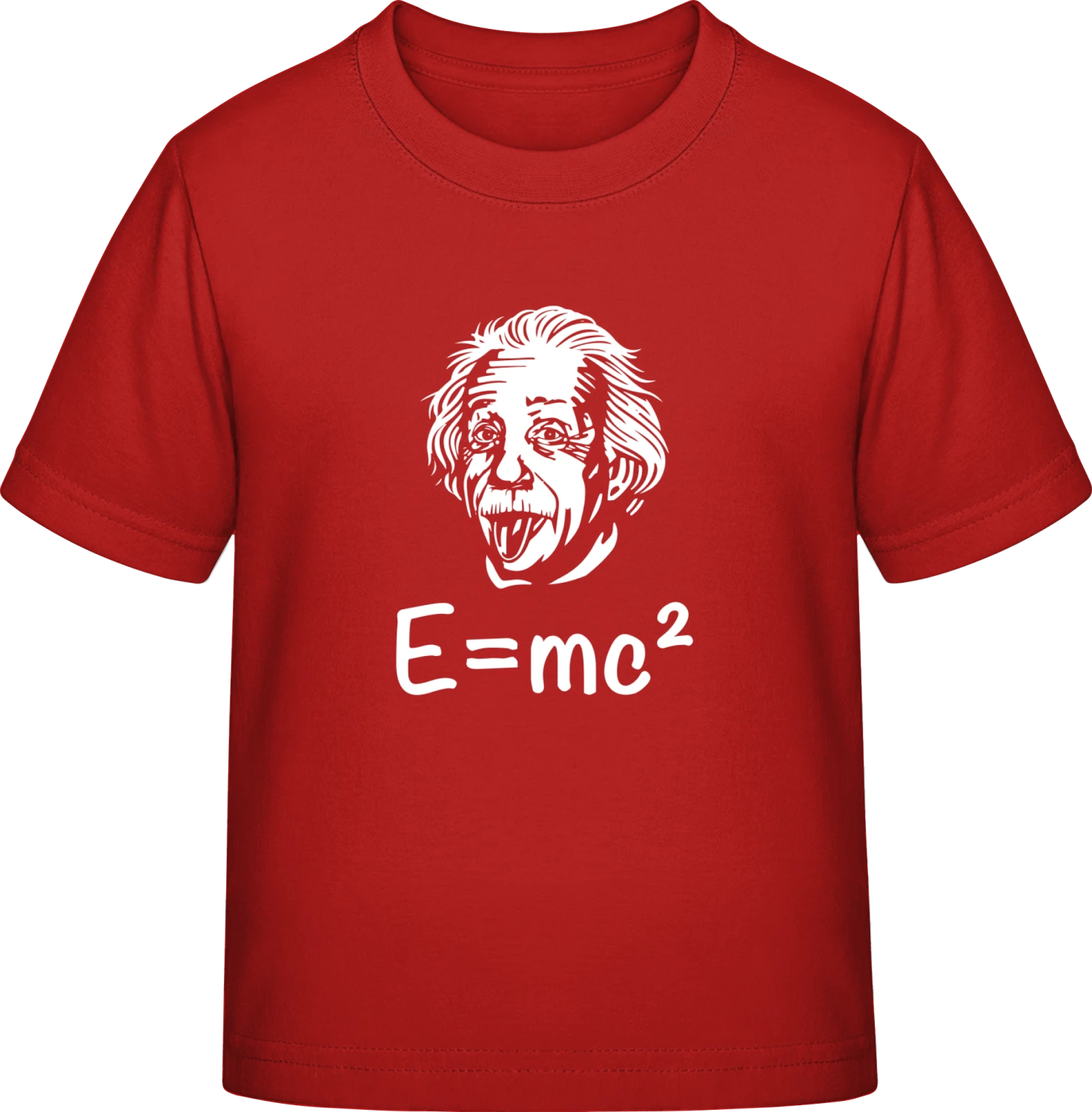 E MC2 Einstein - Red Exact 190 Kids - Front