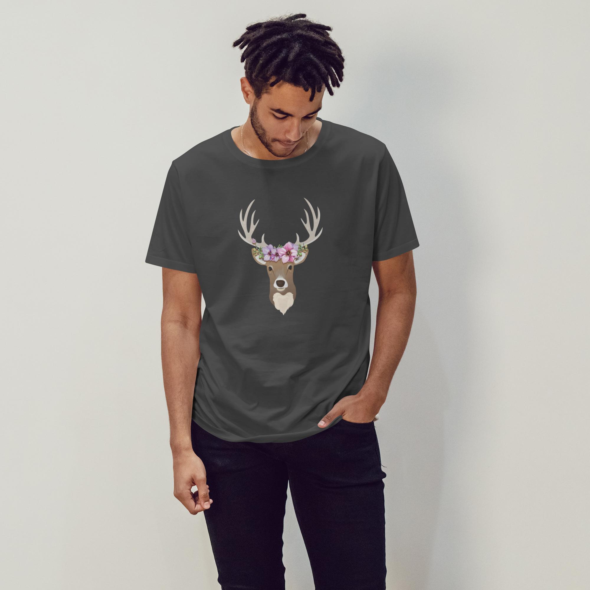 Deer With Flowers - 1713374244350 1