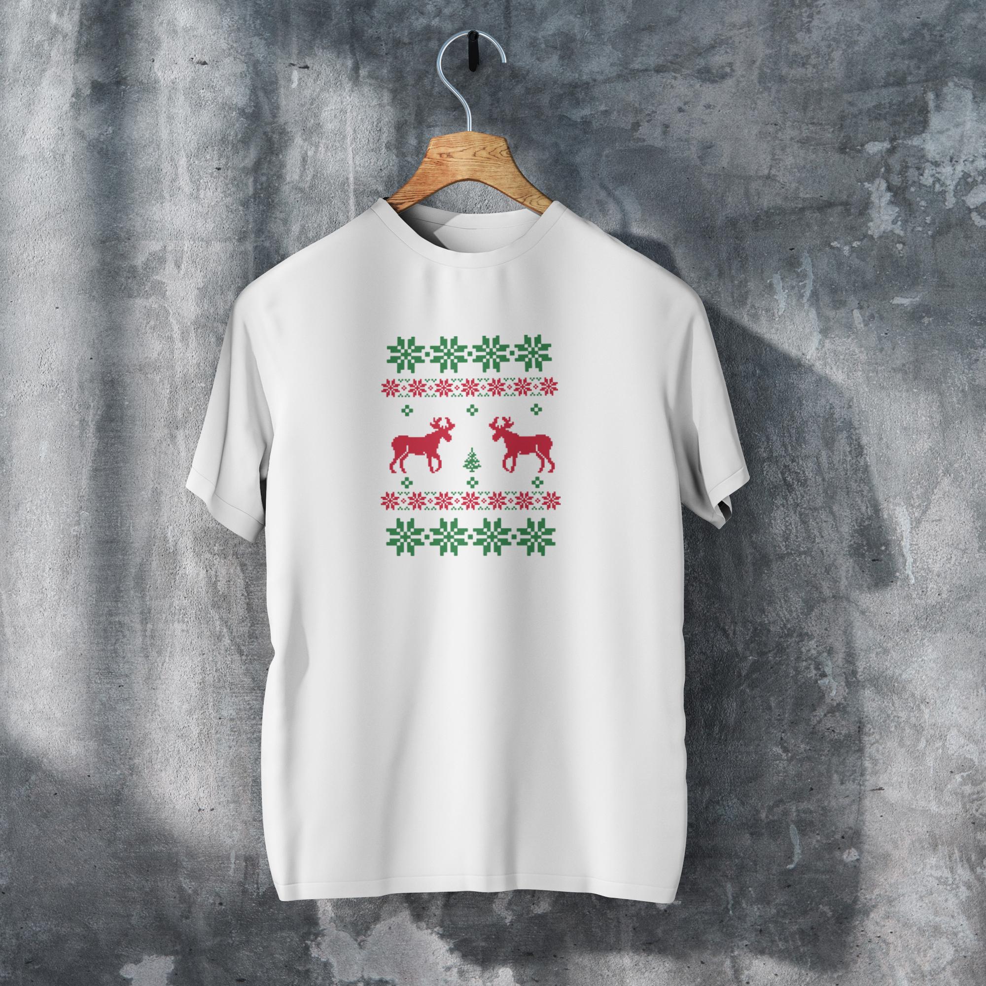 Winter Pattern Deer - 1713376056042 23