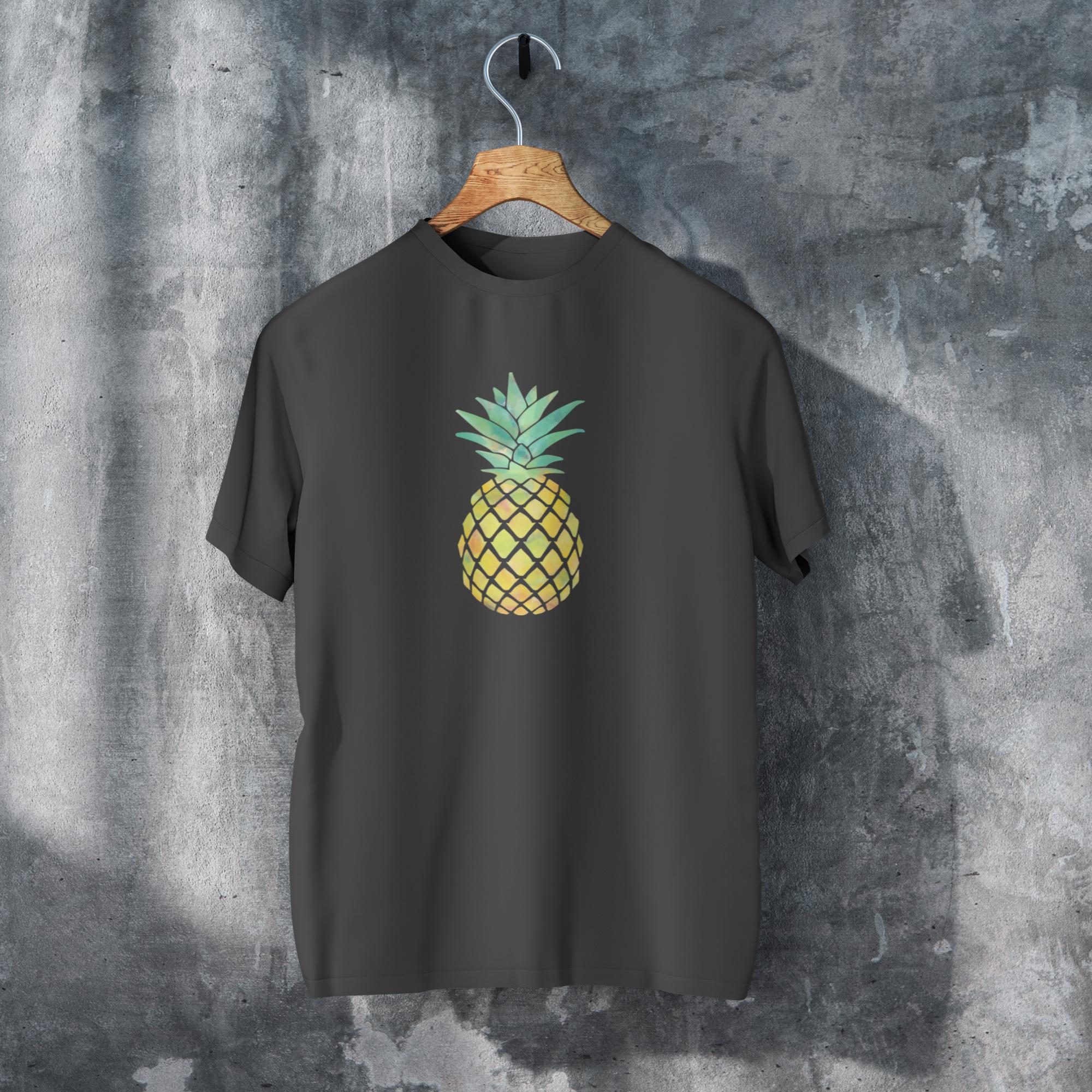 Colored Aquarell Pineapple - 1713376056042 23