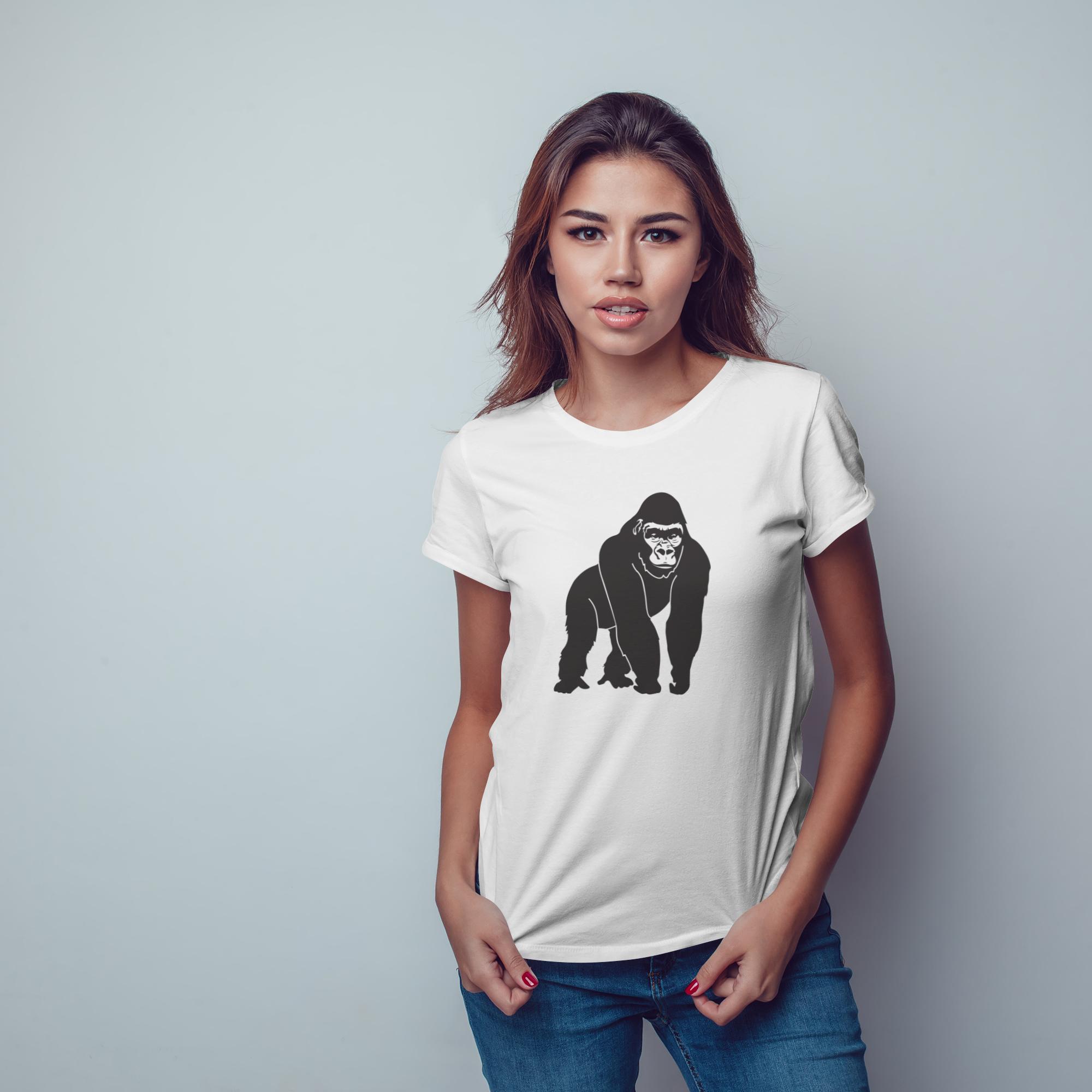 Gorilla Silhouette - 1713375649270 5