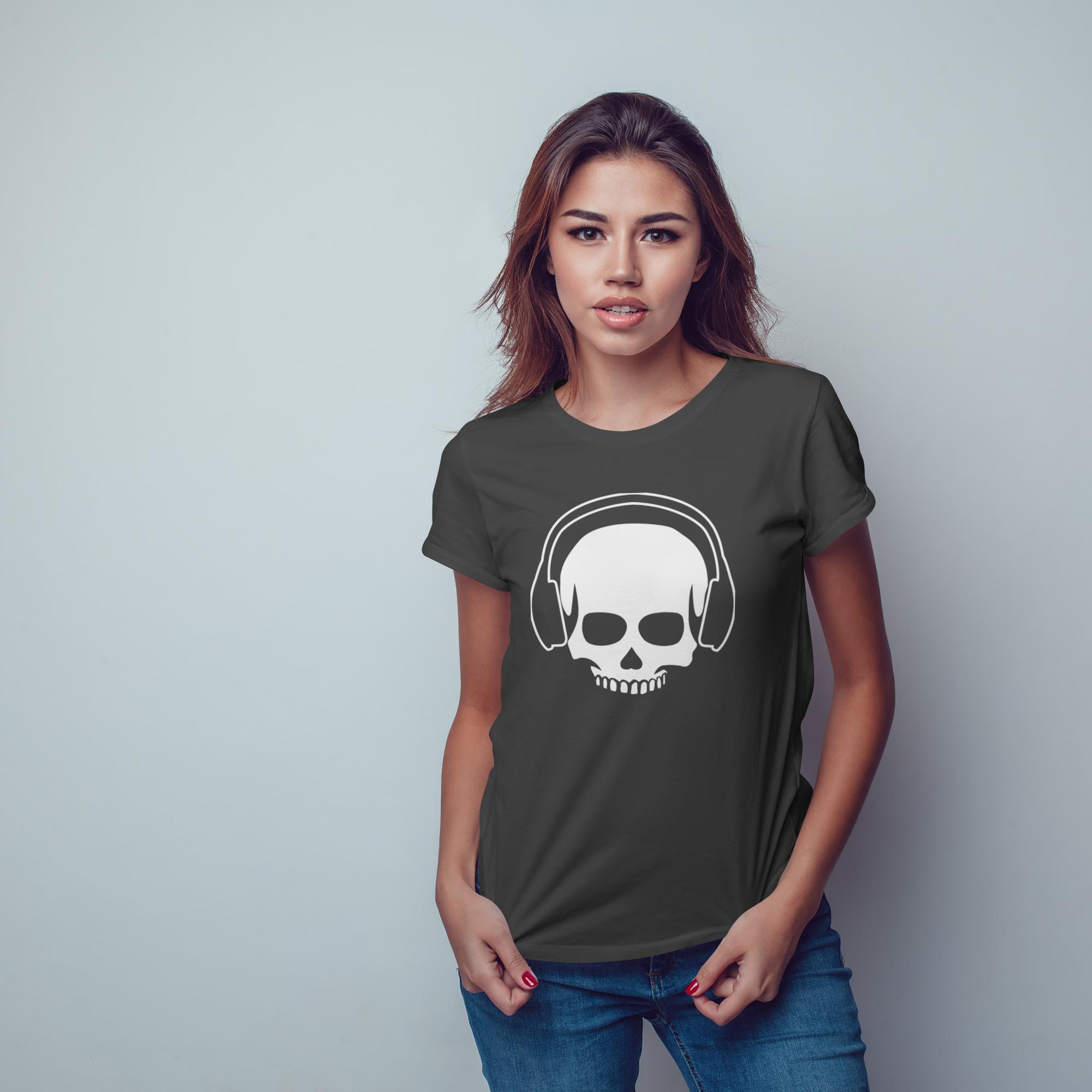 Skull with Headphone - 1713375649270 5