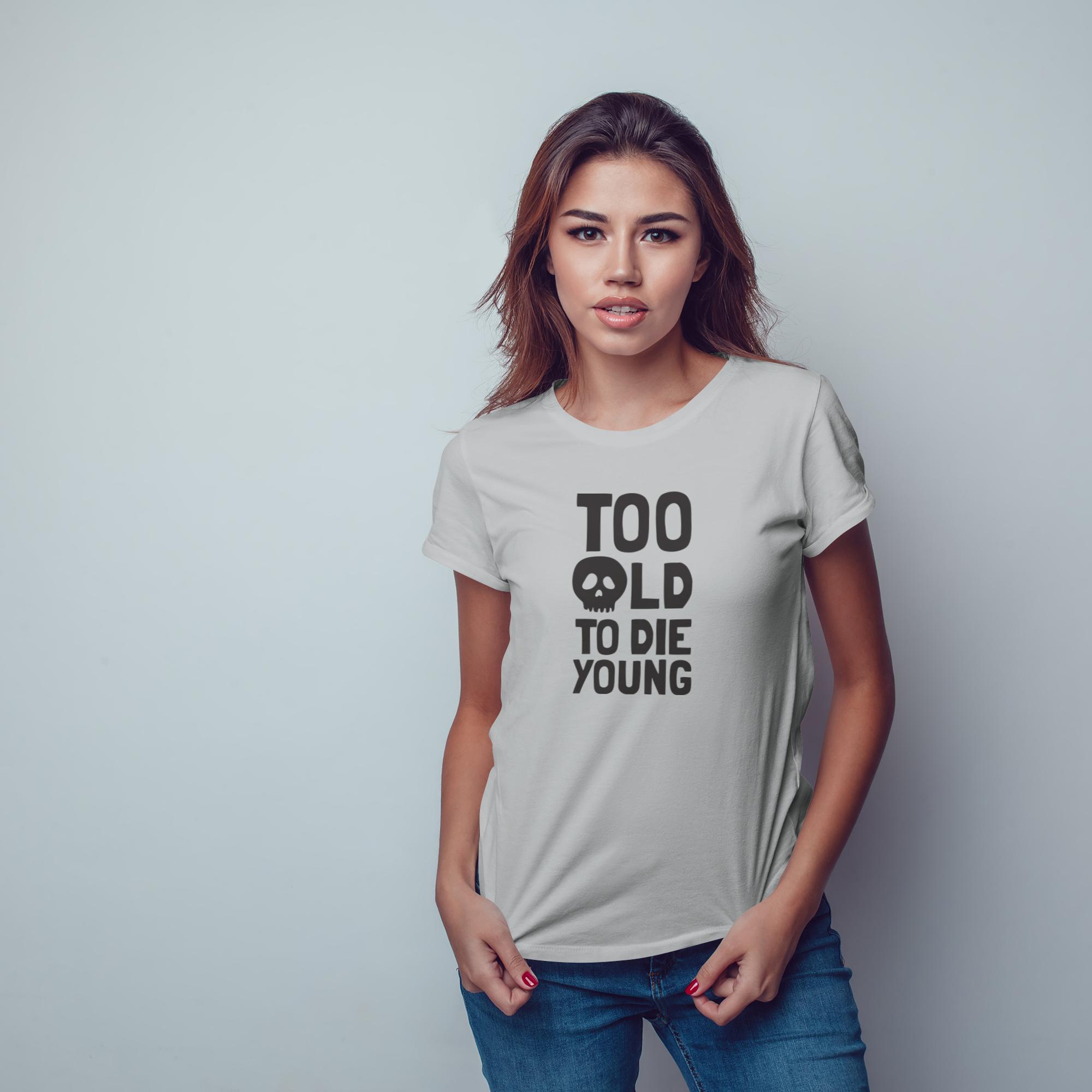 Too Old To Die Young Skull - 1713375649270 5