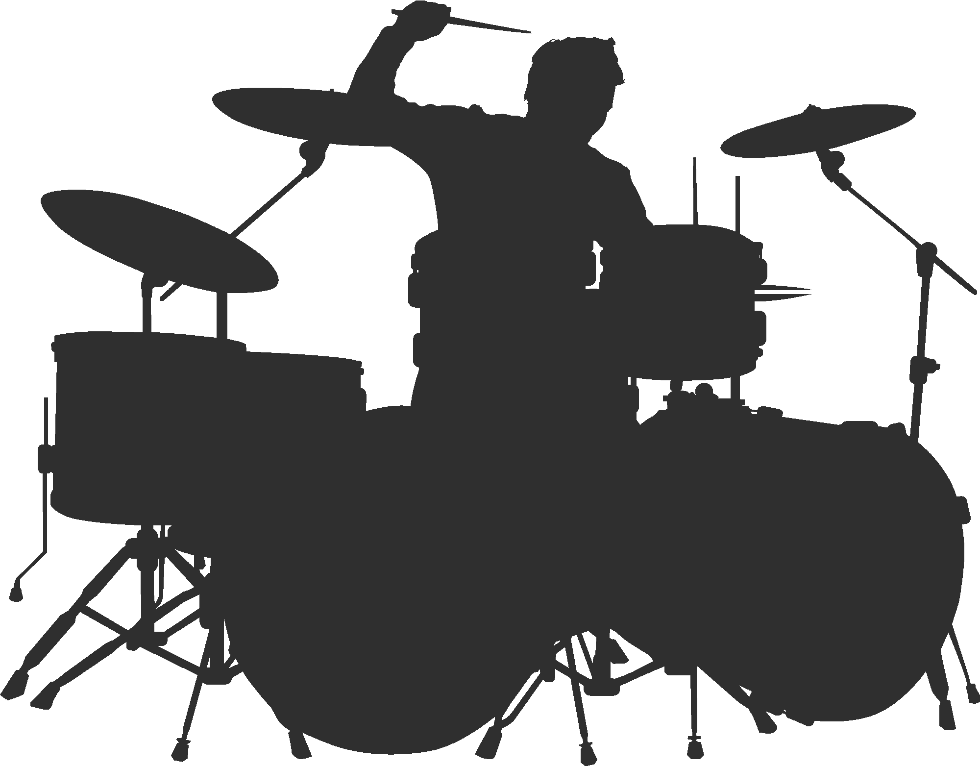 Drummer Silhouette