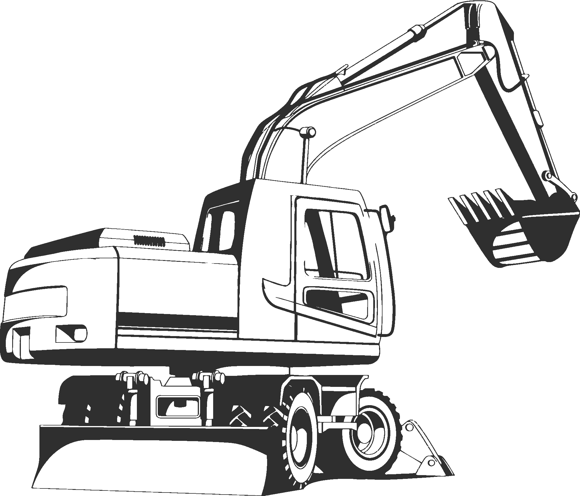 Excavator Detailed