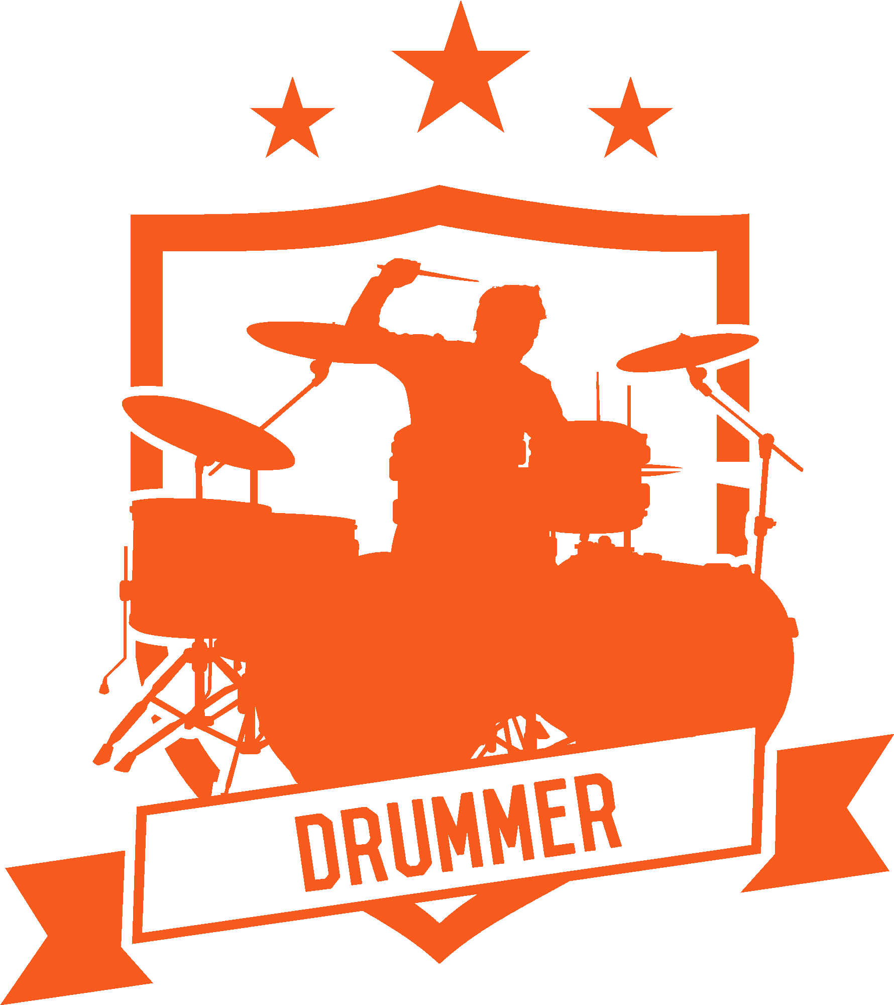 Drummer In Action