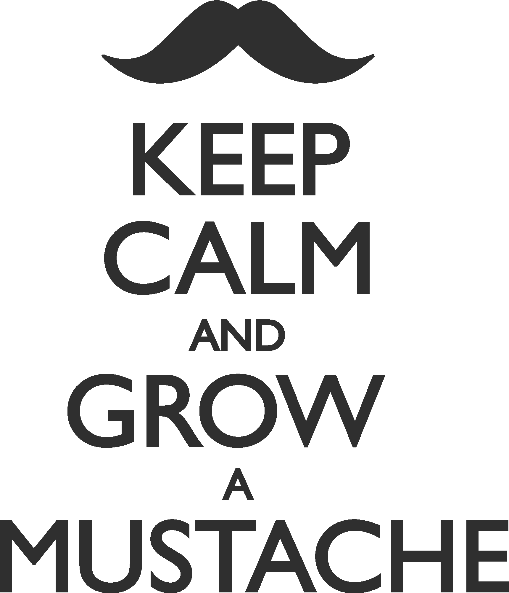 Keep Calm and grow a Mustache