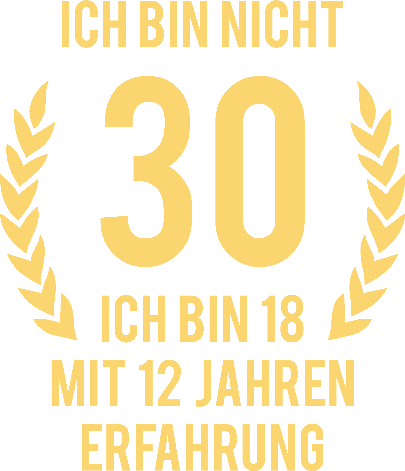 Ich bin nicht 30