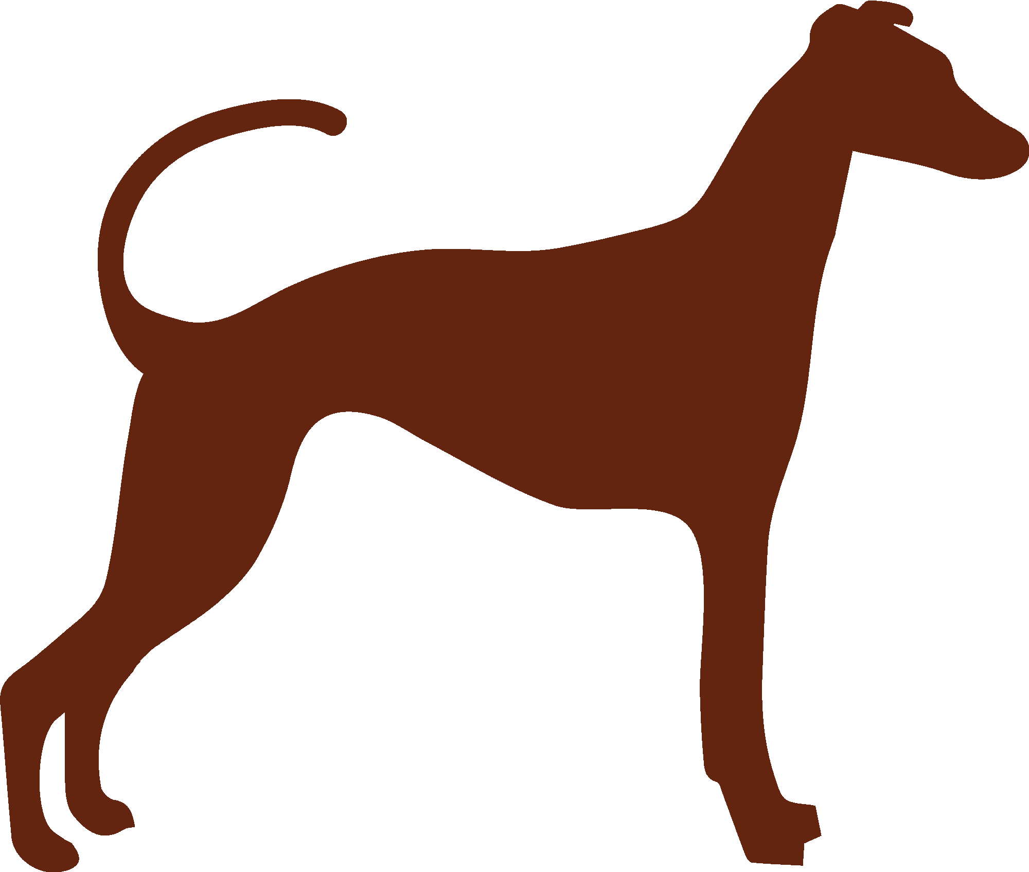 Greyhound Silhouette