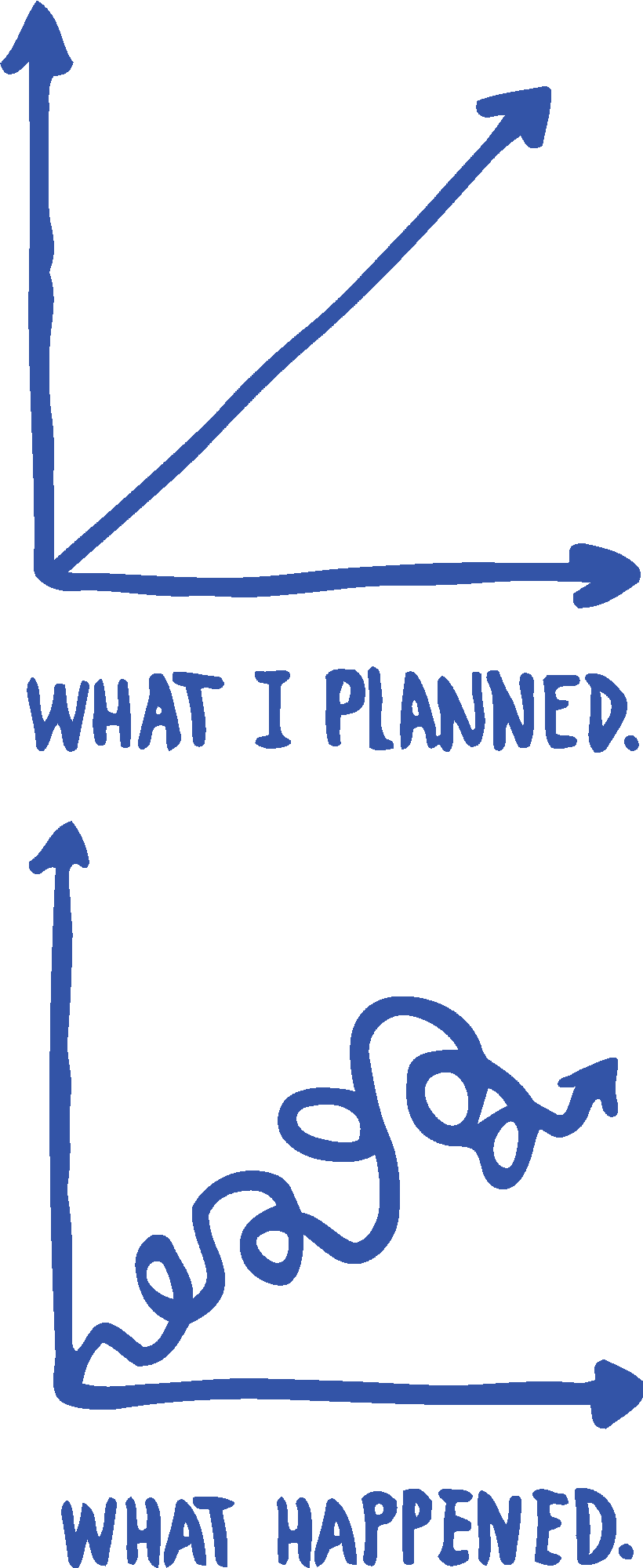 What I Planned What Happened