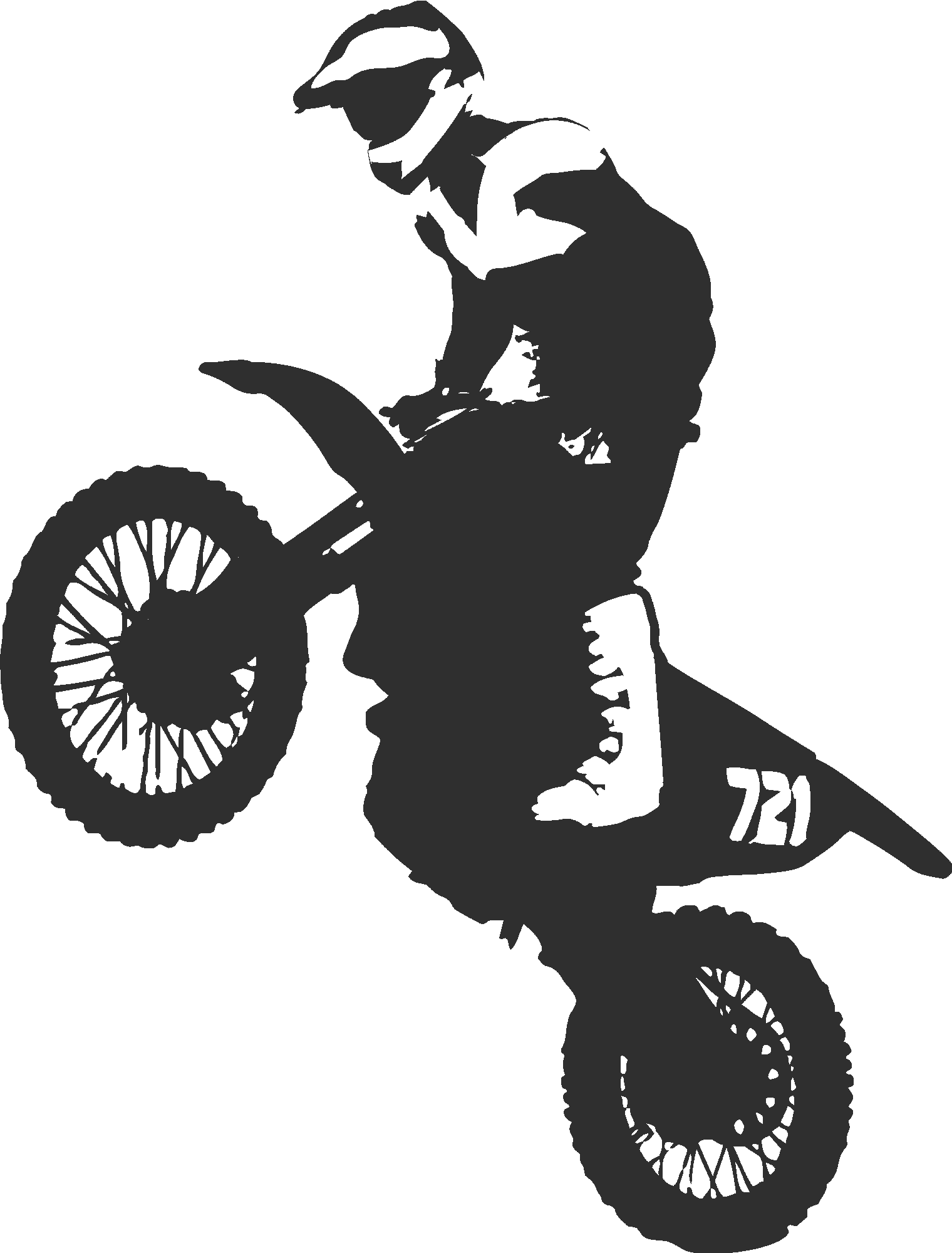 Motocross Illustration