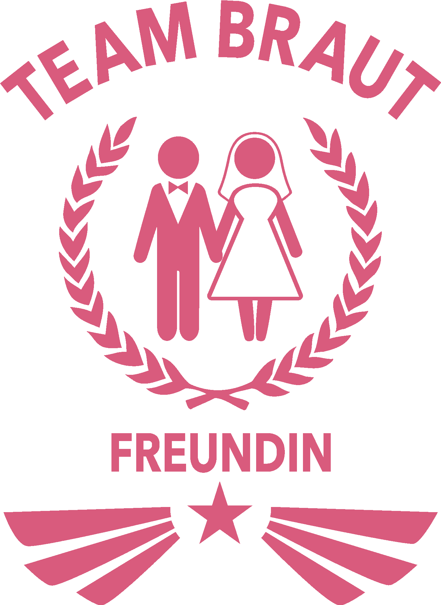 Team Braut Freundin
