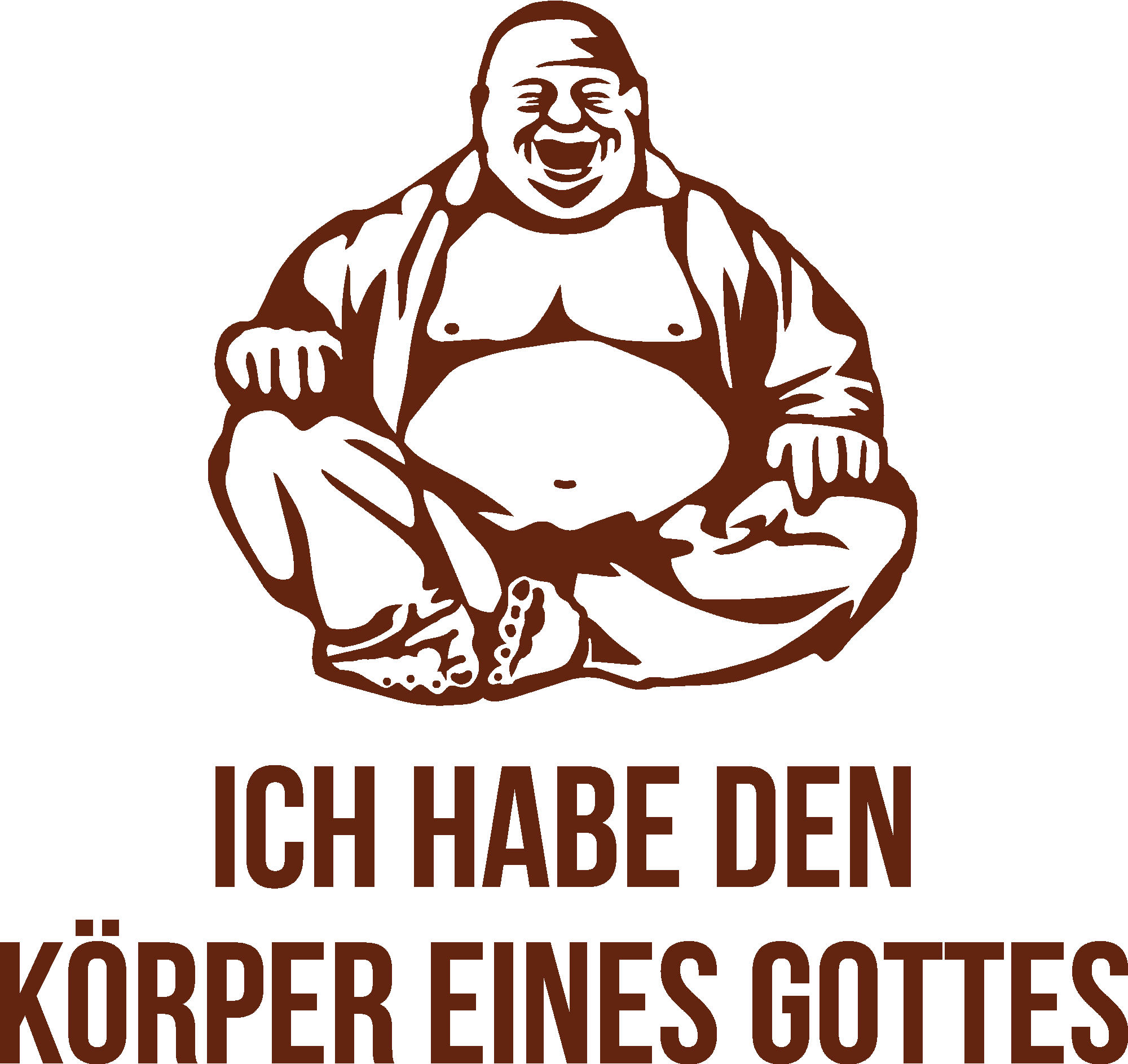 Ich habe den Körper eines Gottes Buddah