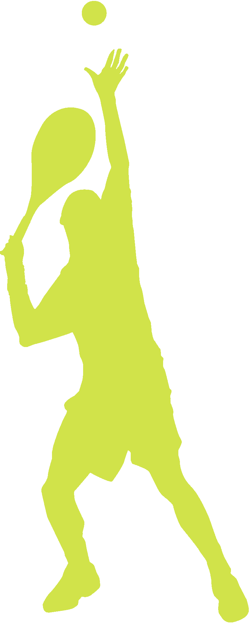 Tennis Silhoutte