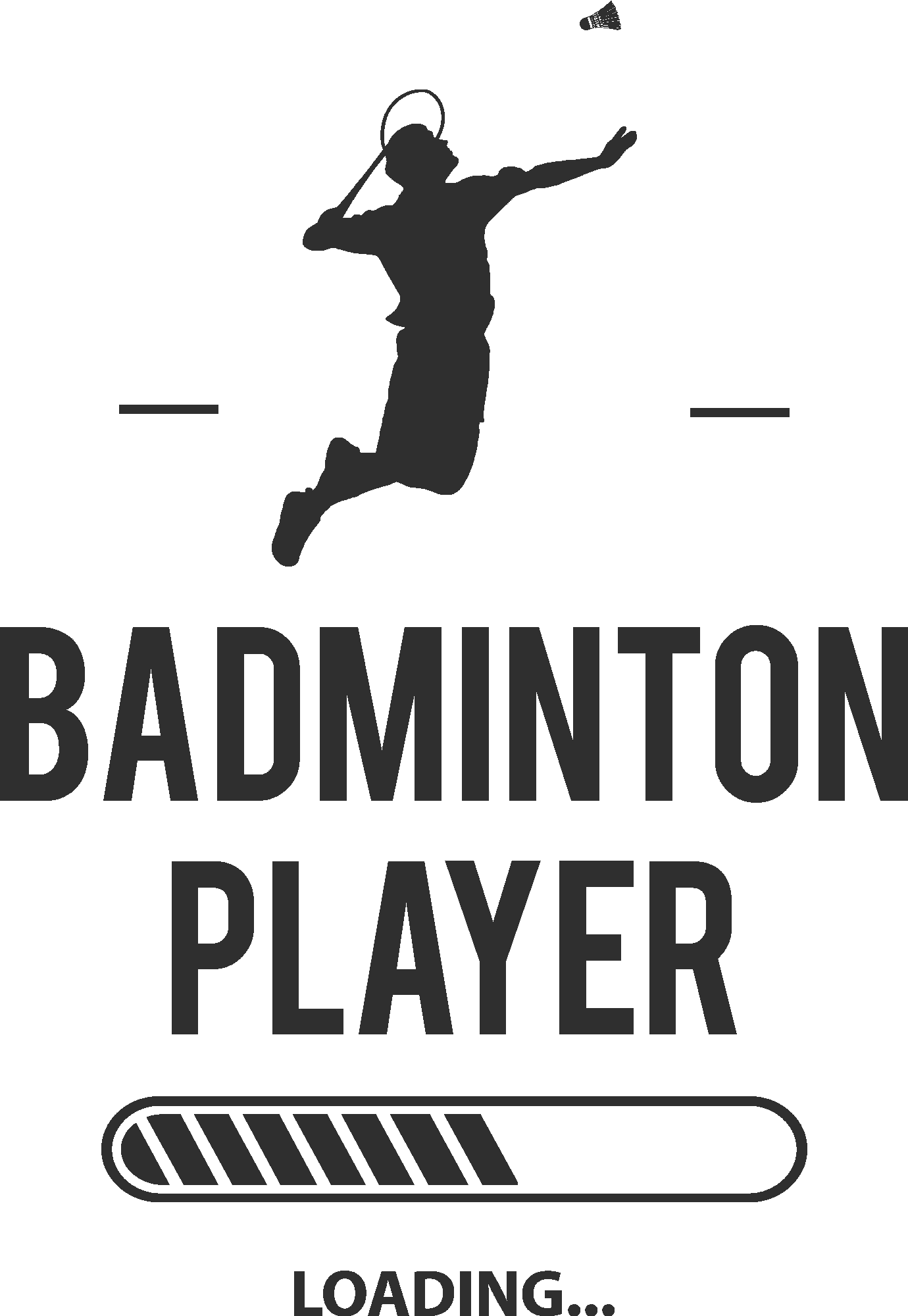 Badminton Player Loading
