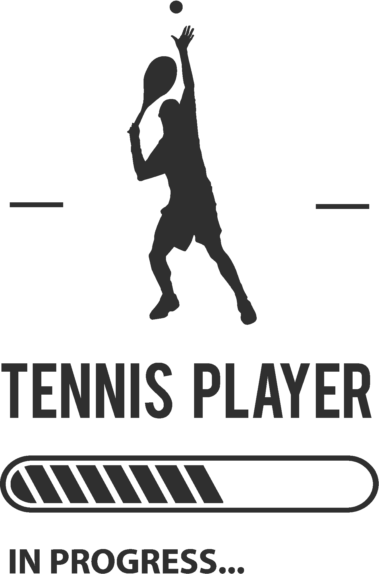 Tennis Player in Progress