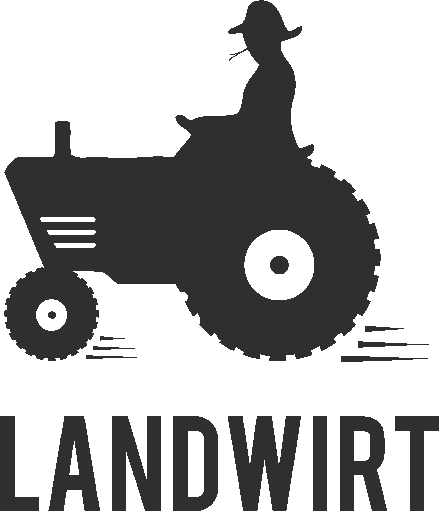 Landwirt mit Traktor