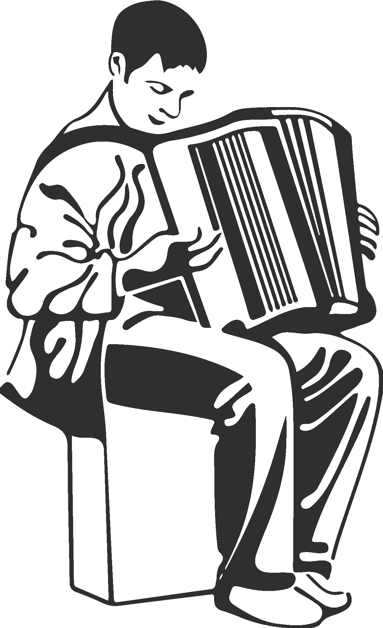 Playing Accordion