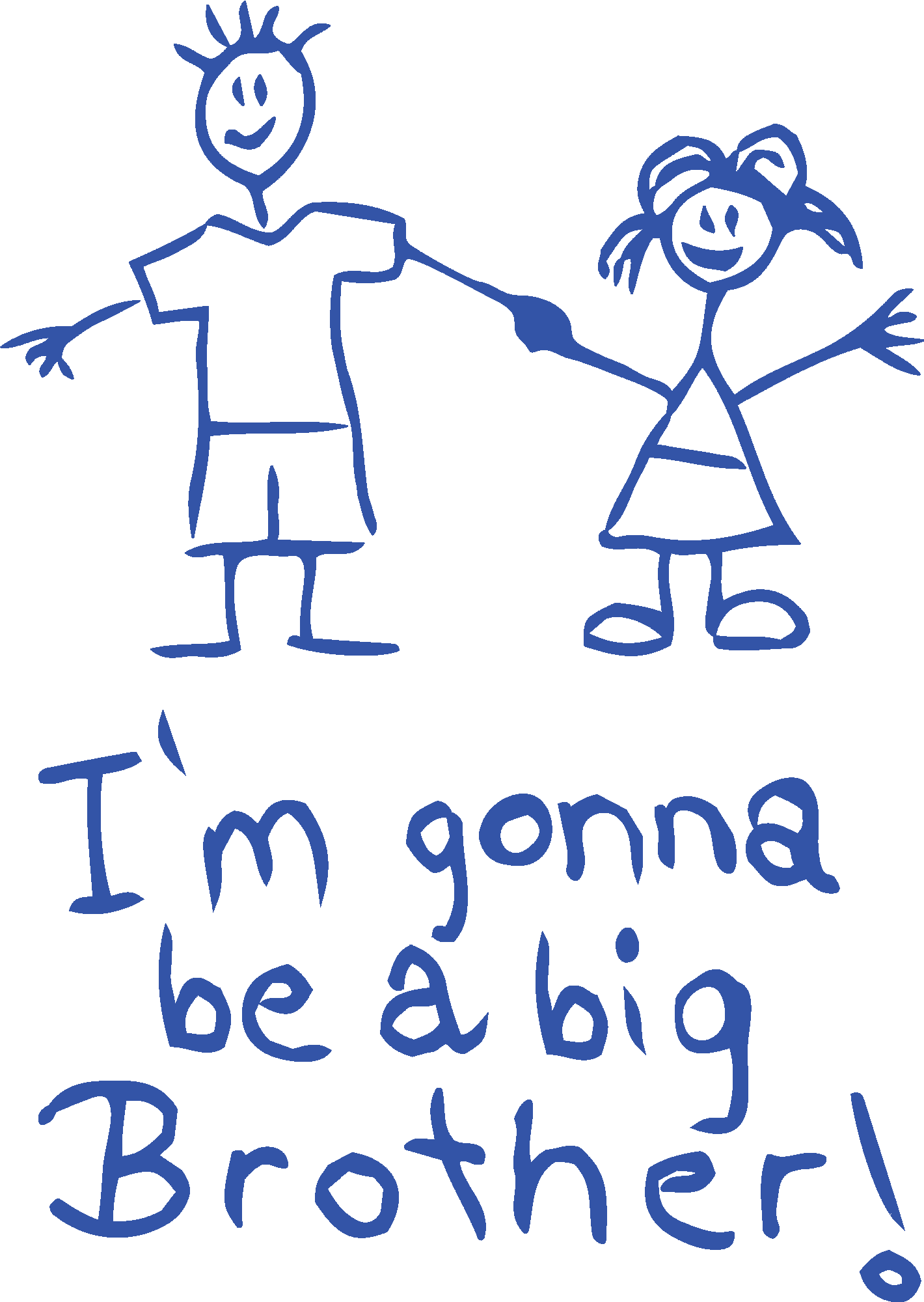 I'm Gonna Be A Big Brother !