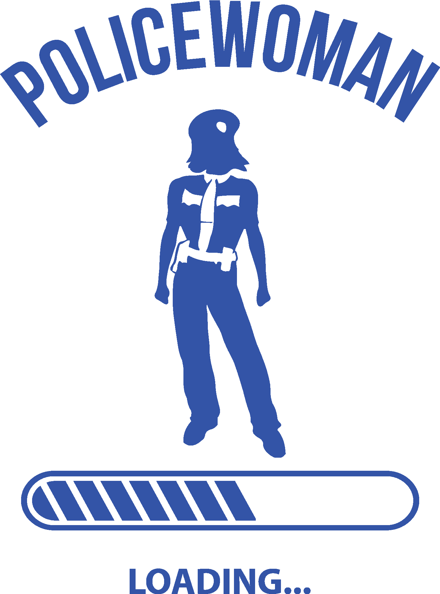 Policewoman Loading