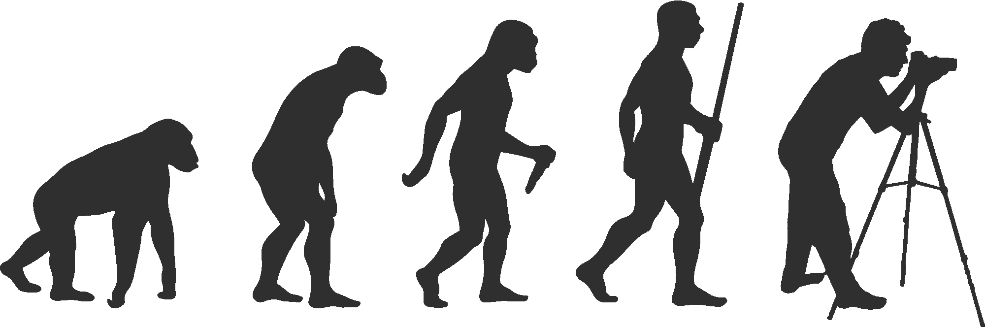 Oldschool Photographer Evolution