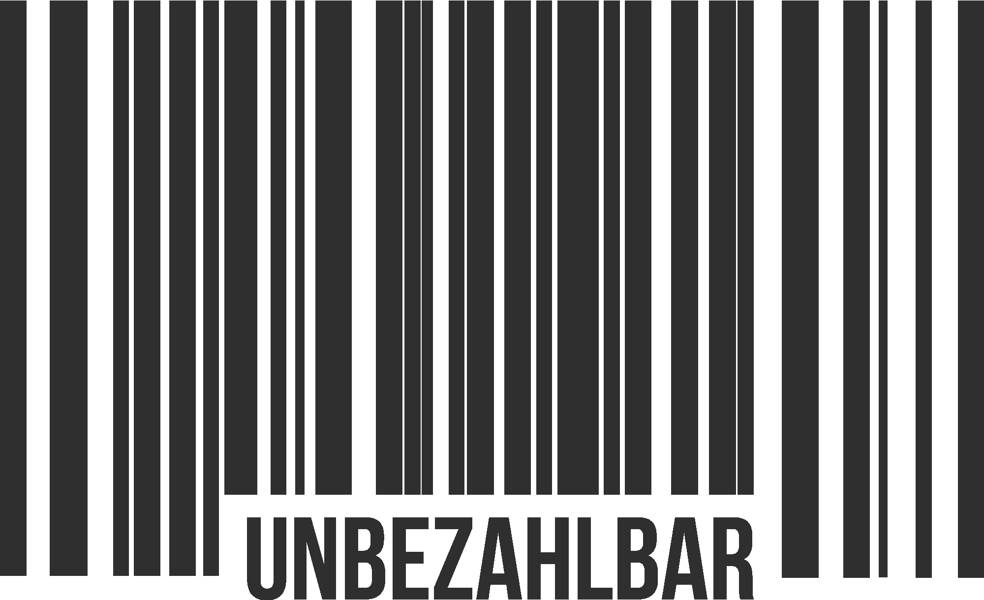 Unbezahlbar Barcode