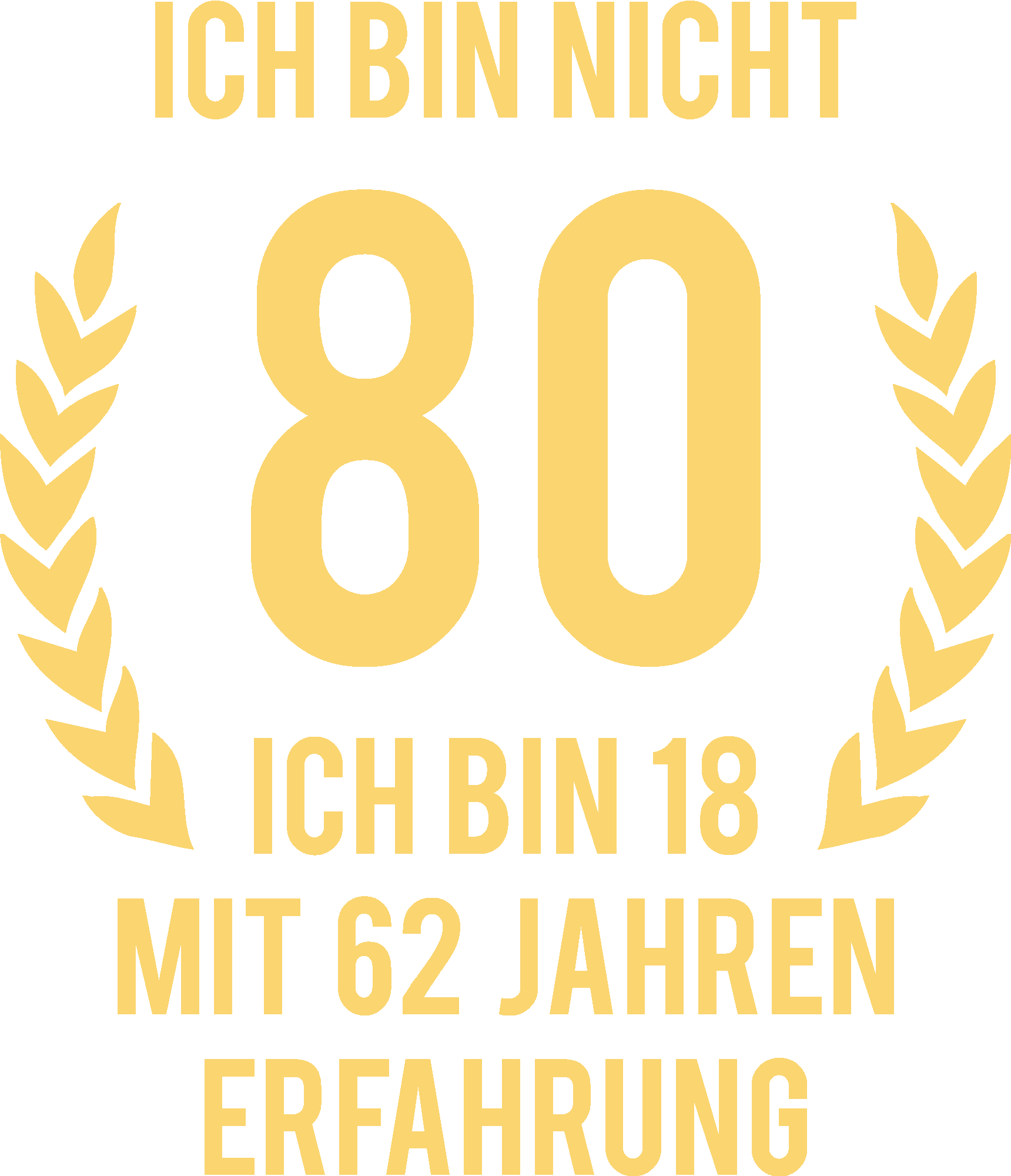 Ich bin nicht 80