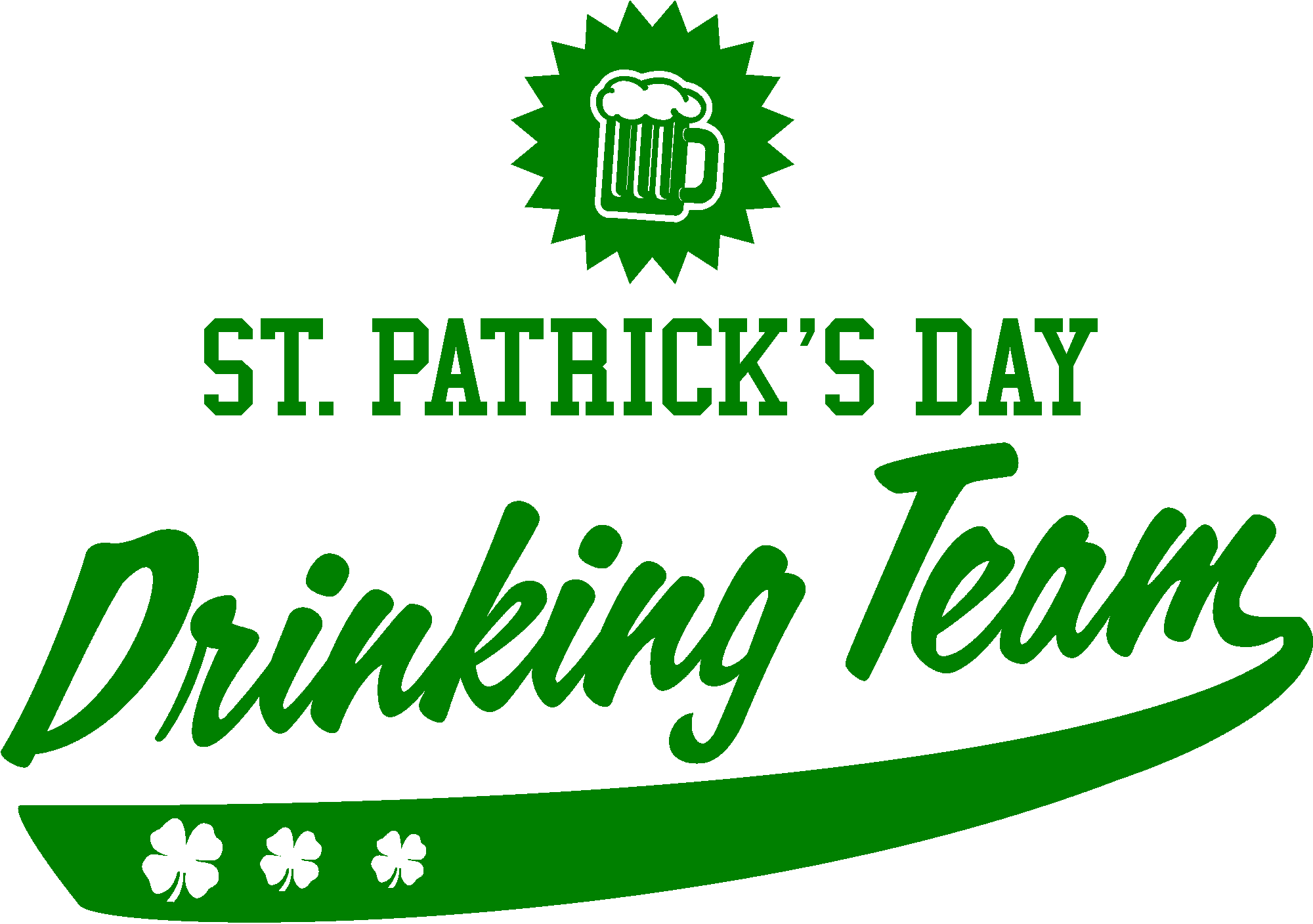 St. Patricks Day Drinking Team